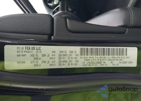 2020 Jeep Grand Cherokee Limited X из США, поврежденный, VIN 1C4RJFBG3LC250093